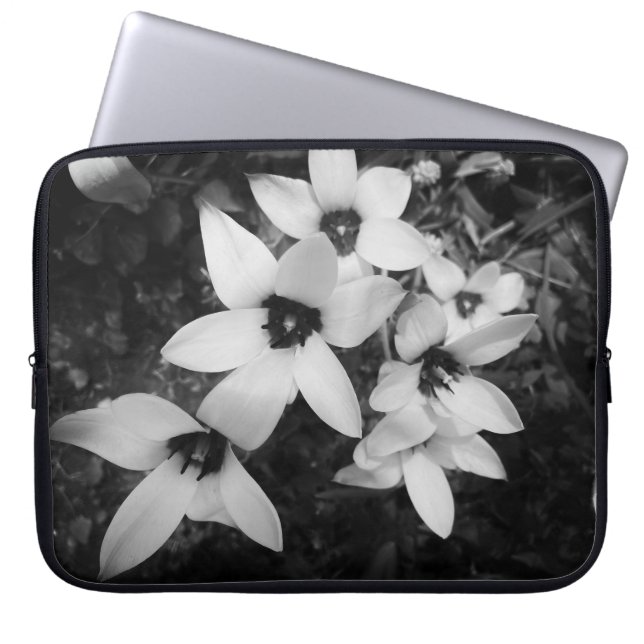Stille Symmetrie Laptop Sleeve (Voorkant)