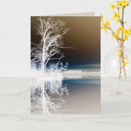 stille tijd kaart (Gele Bloem)