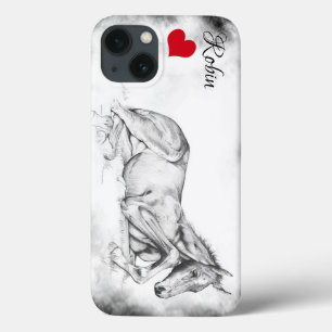 Stille Tijd met Rode Hart Case-Mate iPhone Case