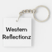 stille tijd sleutelhanger (Achterkant)