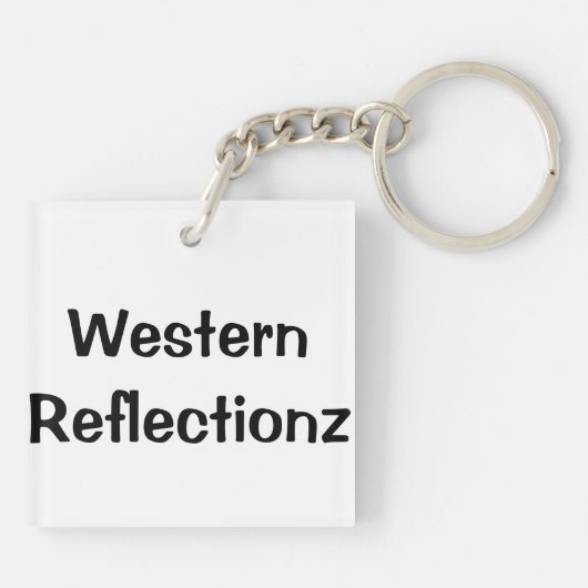 stille tijd sleutelhanger (Achterkant)