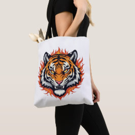 Stille Tijger – Precisie en Kracht Tote Bag
