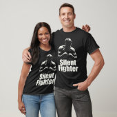 Stille Vechtersboksen - Dappere Silhouetbokser T-shirt (Unisex)