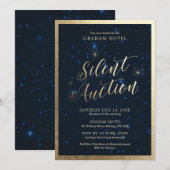 Stille Veiling Feest Kaart (Voorkant / Achterkant)