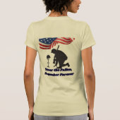 Stille velden van eer creme t-shirt (Achterkant)