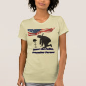 Stille velden van eer creme t-shirt (Voorkant)