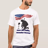 Stille velden van eer t-shirt (Voorkant)