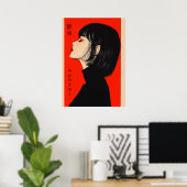 Stille Vlam - de Herinnering aan Rood Poster (Thuiskantoor)