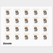 Stille Voortgangs Aap Sticker (Vel)
