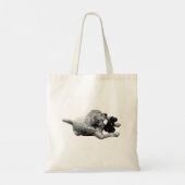 Stille vreugde in beweging tote bag (Achterkant)