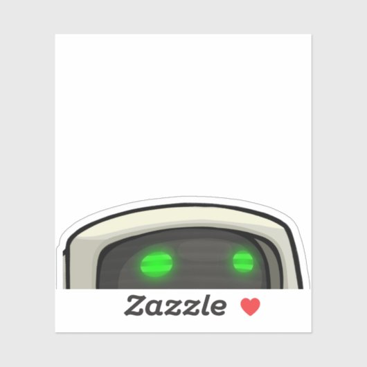 Stille waarnemer sticker (Vel)