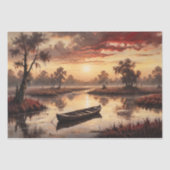 Stille wateren - Decoupage - Tissuepapier (Voorkant)