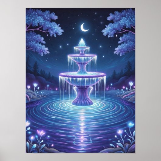 stille wateren poster (Voorkant)