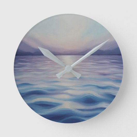 stille wateren ronde klok (Voorkant)