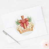 Stille Week Ronde Sticker (Envelop)