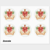 Stille Week Ronde Sticker (Vel)