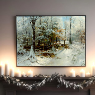 Stille Wintermiddag Poster