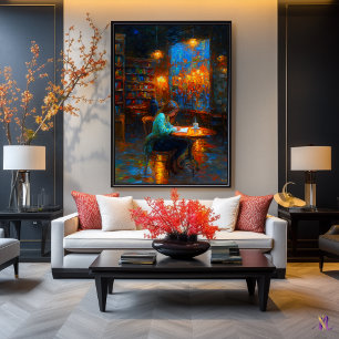 Stille woorden - Schrijfmomenten in expressief Poster