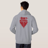 Stille Wordens Hoodie (Achterkant volledig)