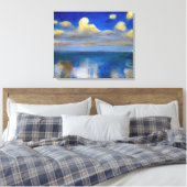 Stille Zee | Emil Nolde | Canvas Afdruk (Insitu (Slaapkamer))
