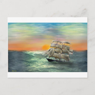 stille Zeeen Briefkaart