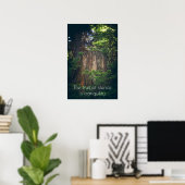 Stille zomerbos poster (Thuiskantoor)