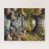 stille zomerstroom legpuzzel (Horizontaal)