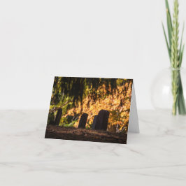 Stille zonsondergang kaart