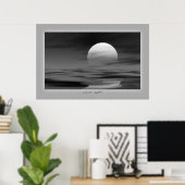 stille zonsondergang poster (Thuiskantoor)