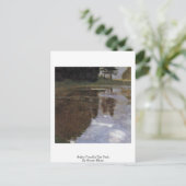 Stillermuis in het park door Gustav Klimt Briefkaart (Staand voorkant)