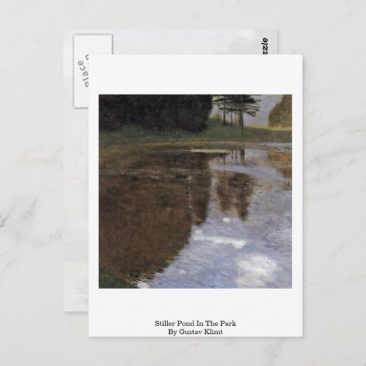 Stillermuis in het park door Gustav Klimt Briefkaart (Voorkant / Achterkant)