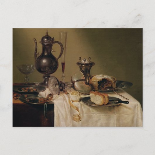 Stilleven, 1642 briefkaart (Voorkant)