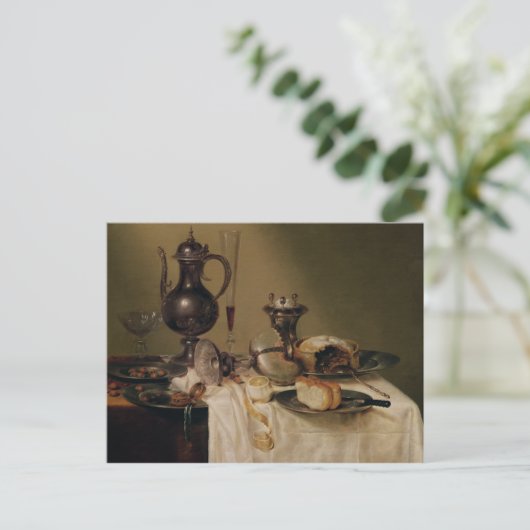 Stilleven, 1642 briefkaart (Staand voorkant)