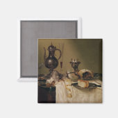 Stilleven, 1642 magneet (Voorkant / Achterkant)