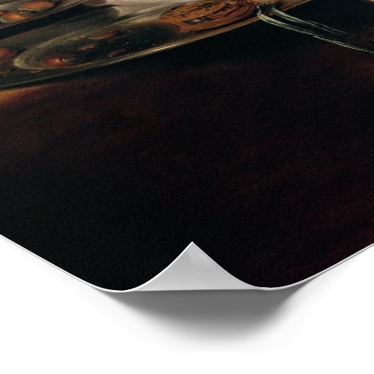 Stilleven, 1642 poster (Hoek)