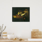 Stilleven, 1663 poster (Keuken)