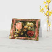 Stilleven-aanpassen Kaart (Gele Bloem)