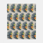 Stilleven, appels en doek - Paul Cézanne Fleece Deken (Voorkant)