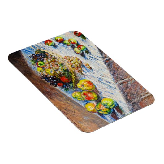 Stilleven - Appels en druiven Claude Monet Magneet (Rechterzijde)