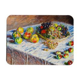 Stilleven - Appels en druiven Claude Monet Magneet