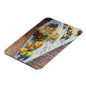 Stilleven - Appels en druiven Claude Monet Magneet (Linkerzijde)