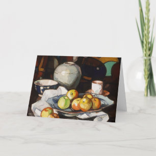 Stilleven, appels en kruik   Samuel John Peploe Kaart