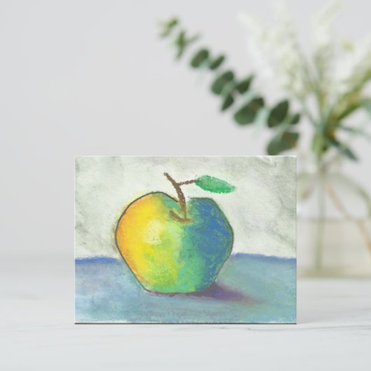 Stilleven Apple Briefkaart (Staand voorkant)