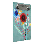 Stilleven Blauwe Bloemen Mini Klembord (Schuin)