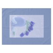 Stilleven Blauwe Tulpen Tafelkleed (Voorkant (Horizontaal))