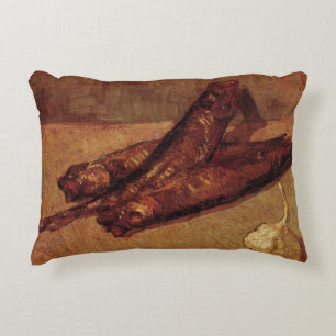 Stilleven Bloaters en Knoflook door Vincent van Go Accent Kussen