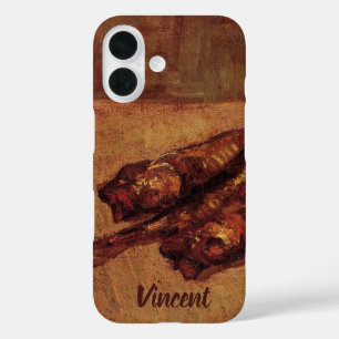 Stilleven Bloaters en Knoflook van Vincent van Gog iPhone 16 Hoesje