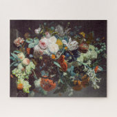 Stilleven bloemen en fruit van Jan van Huysum Legpuzzel (Horizontaal)