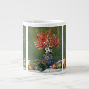 Stilleven Bloemen en Fruit van Pierre Renoir Grote Koffiekop