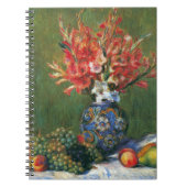 Stilleven Bloemen en Fruit van Pierre Renoir Notitieboek (Voorkant)